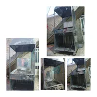 فر ساندویچی همبرگر تمام استیل