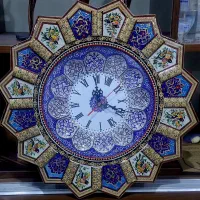 ساعت خاتم و میناکاری