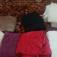 مقداری پارچه خز عروسک سازی