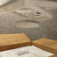 لوستر|لوستر و چراغ آویز|پرند, فاز ۶|دیوار