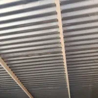 سایبان فلزی تمیز