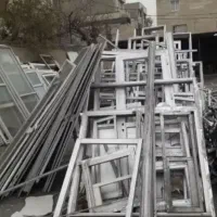 خرید درب پنجره های آلومینیومی قدیمی و اهنی