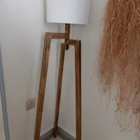 اباژور ایستاده چوبی طللایی