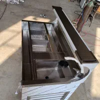 باراستیشن و بطری بار زیر یخچال تاپینگ
