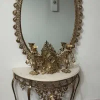 اینه شمعدان برنجی