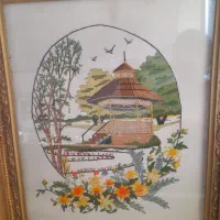 تابلو گلدوزی
