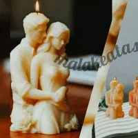 اکسسوری  شمع های لاکچری  شیک زوج و گل...