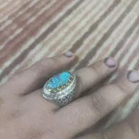 انگشتر فیروزه عنکبوتی