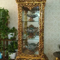 بوفه چوب راش (کنده کاری و برآمده)