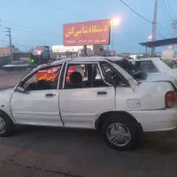 پراید ۱۳۲ تصادفی مدل ۸۸ روشن حرکت