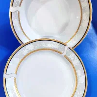 یک عدد میوه خوری و یک عدد بشقاب ست