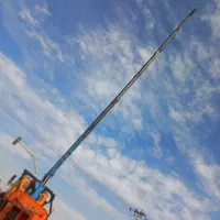 جرثقیل ده تن دکل بلند