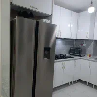 کابینت هایگلاس و امدی اف//باکس یخچالMDF120
