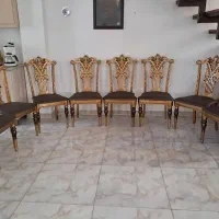 ۸ عدد صندلی مناسب میز نهار خوری یا دفتر کار