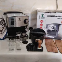 اسپرسو ساز خانگی زیگما مدل RL-333،به همراه لوازم
