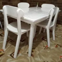 میز نهار خوری ۴ نفره
