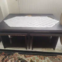 مبل ۷ نفره راحتی و میز جلو مبلی