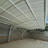 سایبان خودرو پارکینگ تک پایه معلق