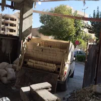 حمل نخاله ساختمانی نیسانی اتاق بزرگ