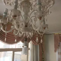 لوستر ۶ شاخه کریستال