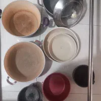 دیگ چدن و تفلون و رویی