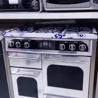 اجاق گاز صفحه استیل ۴ درب