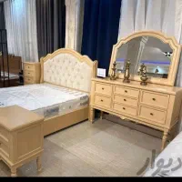 تخت خواب+سرویس خواب کلاسیک۴