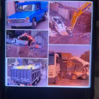 حمل نخاله بادسان نیسان تهیه مصالح اجاره بابکت