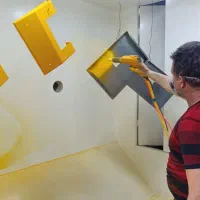 خدمات رنگ پودری رنگ کوره ای الکترواستاتیک صنعتی