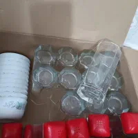 ظروف شیشه وچینی