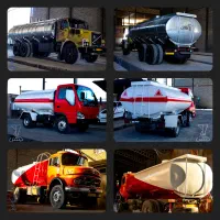 مخزن *تانکر حمل *گازوئیل، آب و مواد نفتی