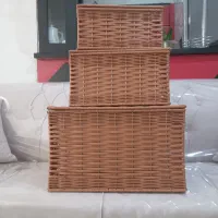 سبدهای دست بافت حصیری ب صورت عمده وتک