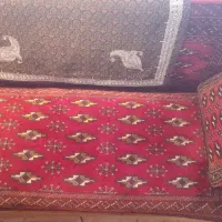 پشتی دست باف ترکمن سالم در حد نو