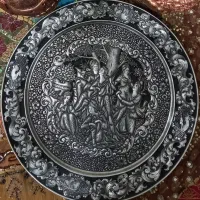 سینی مس قلمزنی