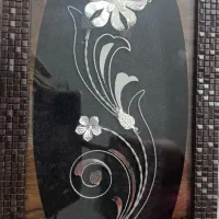 قاب گل نقره