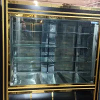 یخچال فروشگاهی نما طلایی