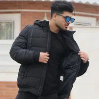 روزپدرمردکاپشن مردانه پفکی سیلیکونی مخملیتولیدی اف