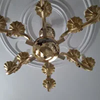 لوستر آبکاری طلا