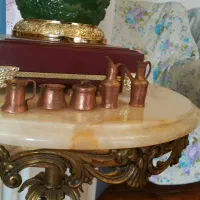 ظروف مسی دکوری ارتفاع ۶سانت