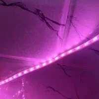 ریسه led بنفش وسفید جنس درجه1