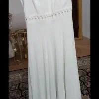 لباس مجلسی سفید فقط ۴۳۰