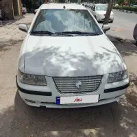 با سلام سمند ال ایکس مدل ۹۰دوگانه کارخانه