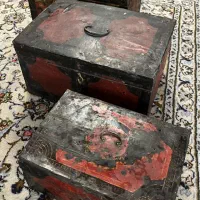 ۳ عدد صندوق روسی عتیقه