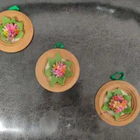 تابلوی گل خمیری نوستالژی