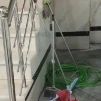 نظافت راه پله و آسانسور  و پارکینگ