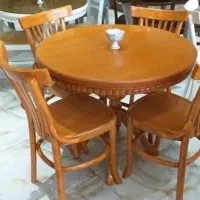 میز ی غذا خوری 2نفره4و6و8و10گرد ومستطیل