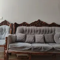 مبل سلطنتی 9نفره با بهترین چوب|مبلمان خانگی و میز عسلی|تهران, شهادت|دیوار