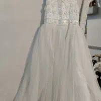 لباس عروس دنباله دار دخترانه، لباس مجلسی