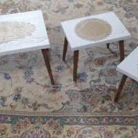 میز عسلی جلومبلی آکبند