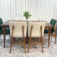 میز نهار خوری 6 نفره مدل نوژان